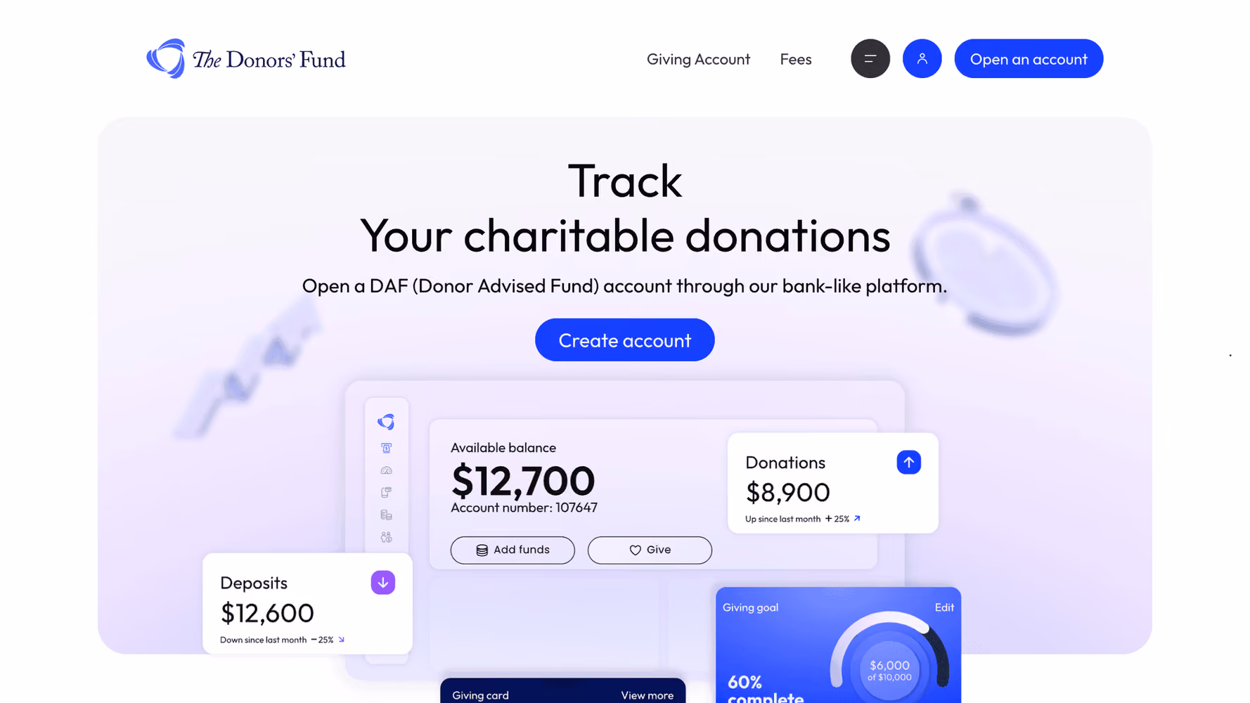 TheDonorsFund Hero Section
